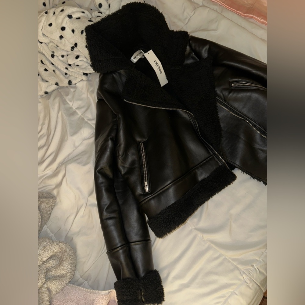 Leather jacket